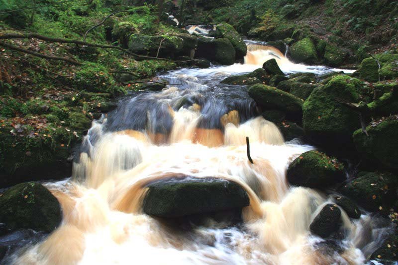 Burbage Valley in Peak District