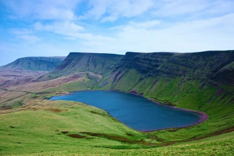 Black Mountains in Brecon Beacons