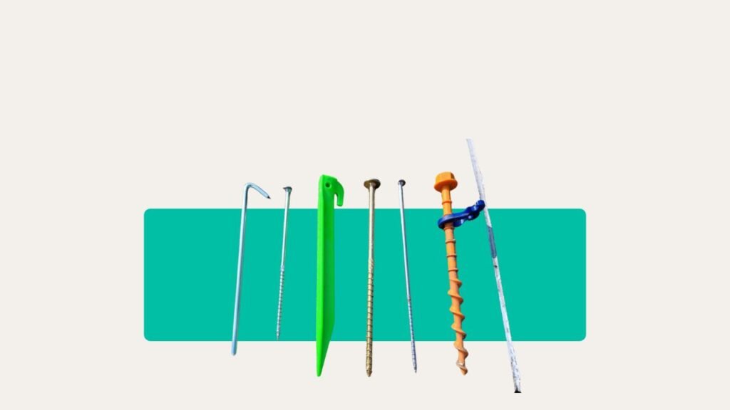 Main Types of Tent Pegs
