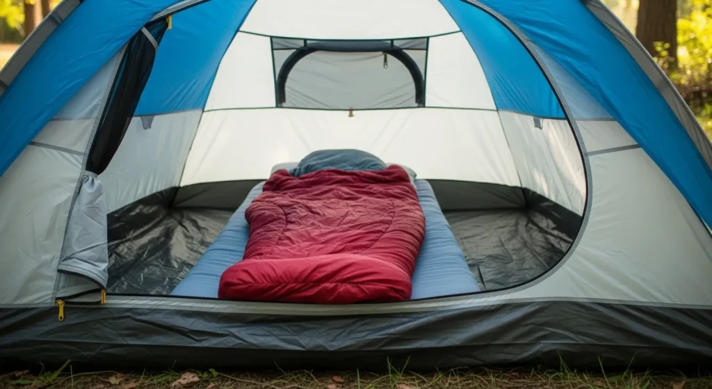 Sleeping Bag and Pad