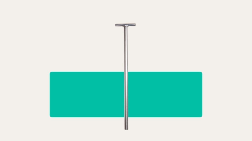 Steel T-Bar Rock Pegs