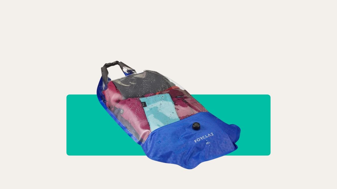 FORCLAZ Waterproof Trekking Carry Bag